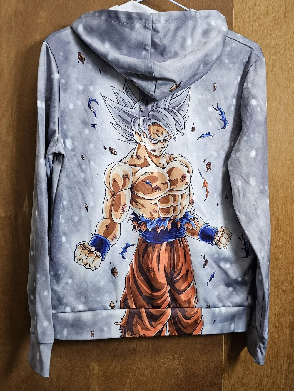 Kids Large Dragonball Z Hooded Son Goku Pullover Hooded Sweatshirt Hoodie Boys